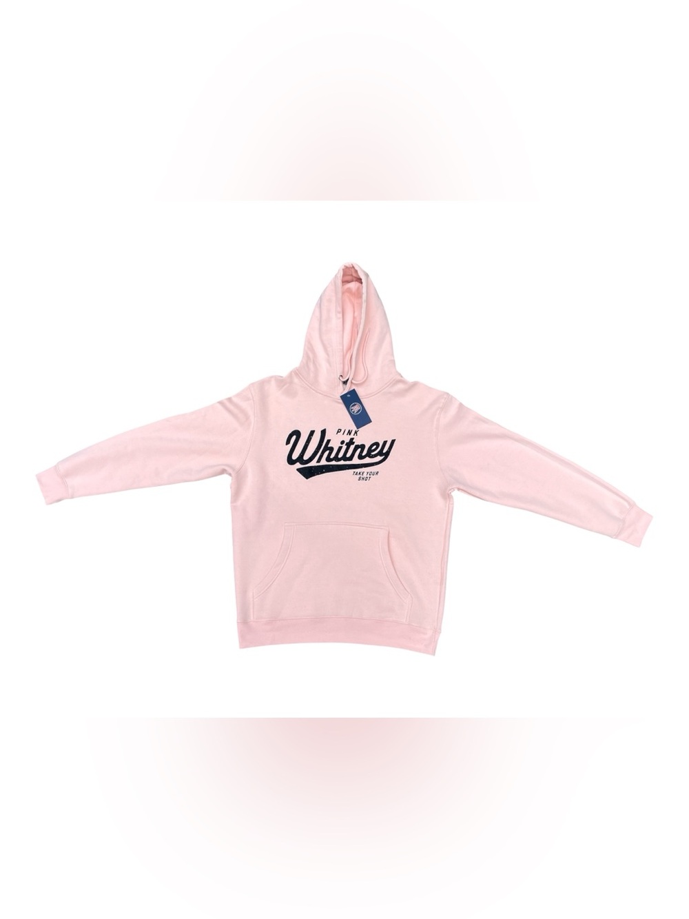 New Men’s Barstool Sports Pink Whitney Hoodie Sweater Spittin’ Chiclets